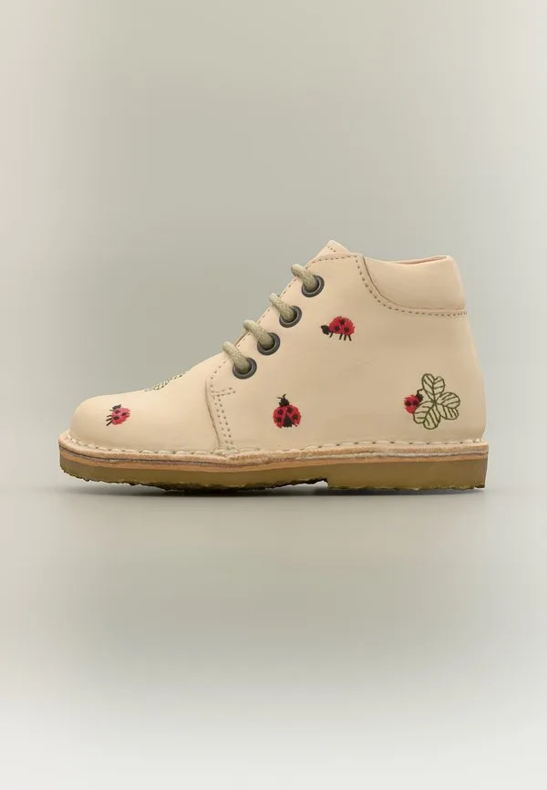 Классические ботинки ladybug, на шнуровке Petit Nord Copenhagen, Cream