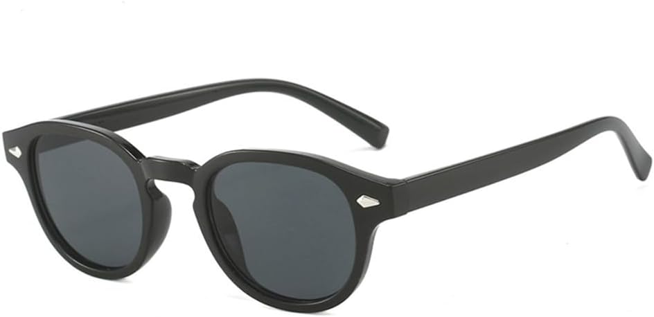 

Солнцезащитные очки UV400 с овальными заклепками и прозрачными градиентными линзами для женщин и мужчин, для бега и занятий спортом на открытом воздухе UYPTK, Black Gray