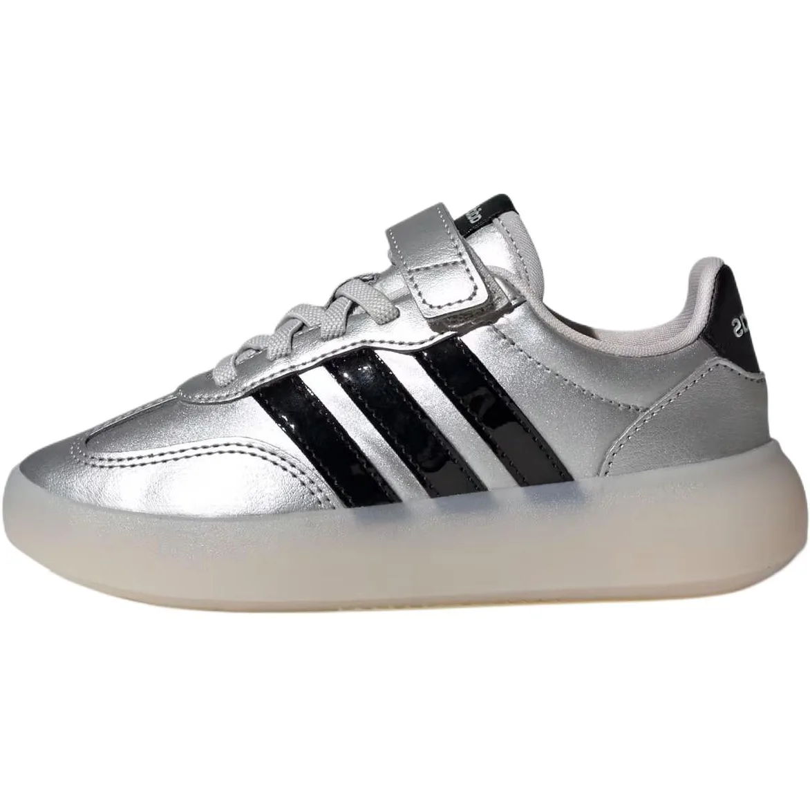 Adidas Детские скейтерские кроссовки BARREDA DECODE низкие дышащие серебристые