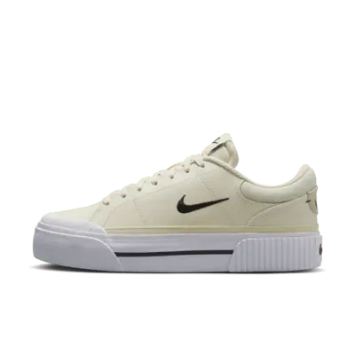 

Кроссовки Nike Court Legacy Lift, цвет Pale Ivory/Muslin/White/Black
