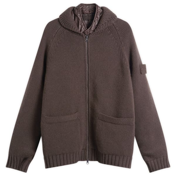 

Президентская куртка из кашемира Ghost Stone Island, темно-коричневый