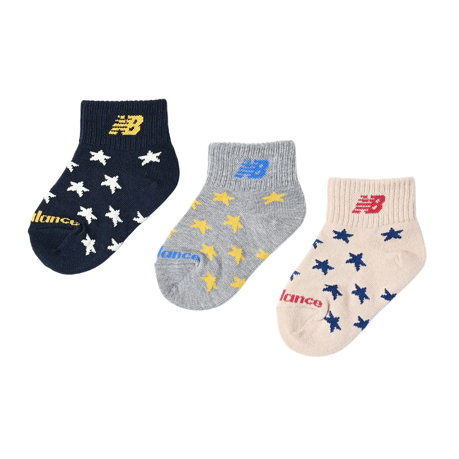Детские носки из трех частей New Balance, AS2 Assorted Colors 2
