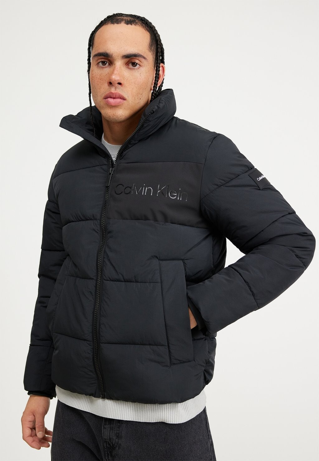

Зимняя куртка Calvin Klein CRINKLE JACKET, черный