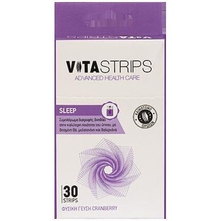 

Добавка для улучшения сна при борьбе с бессонницей - 30 таблеток Vitastrips