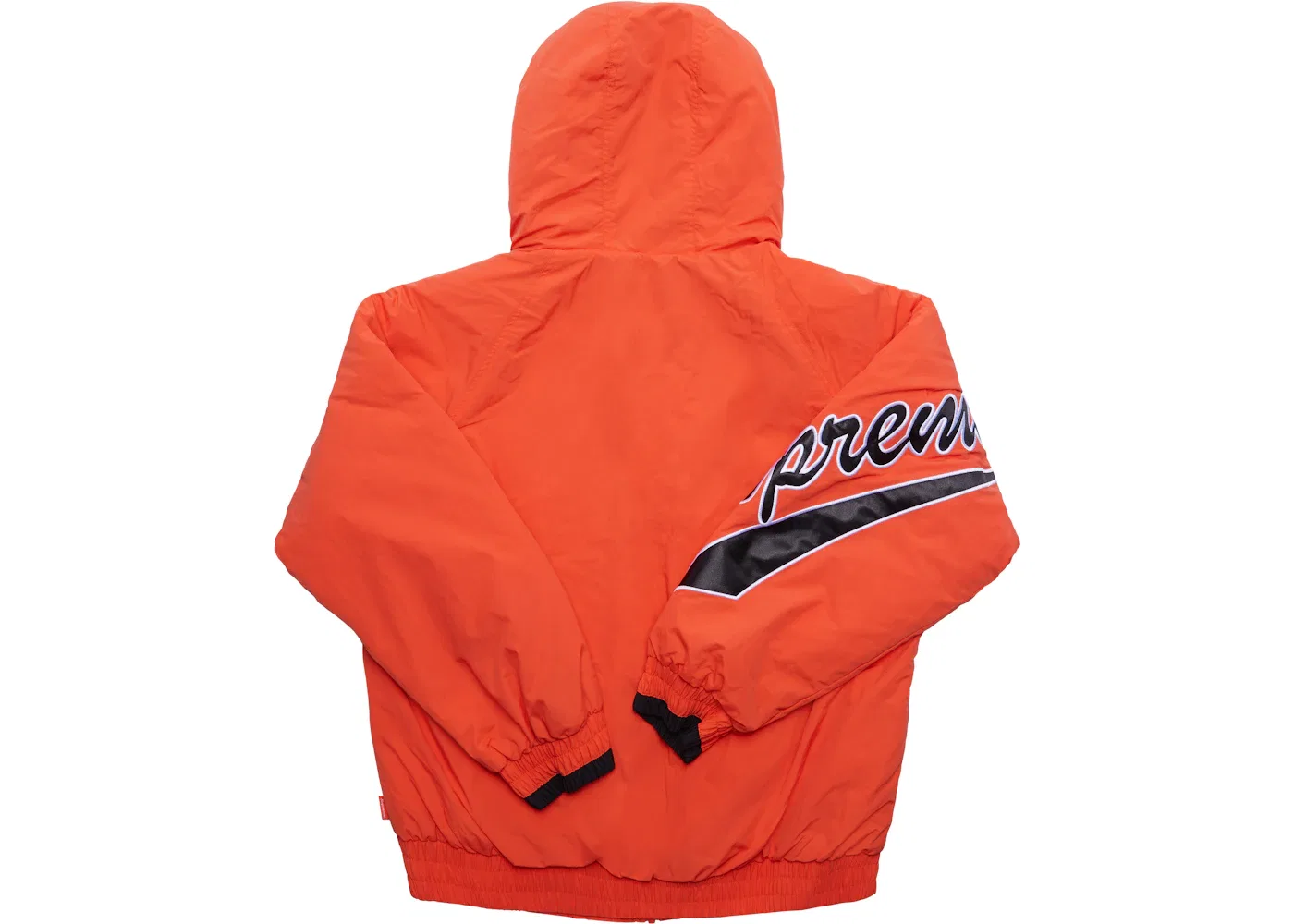 Мужская куртка с длинным рукавом Supreme Sleeve Script Sideline Jacket, Orange — фото 2