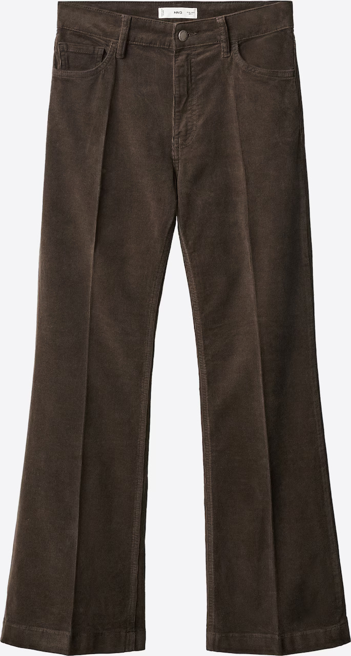 

Джинсы Mango Flared, темно-коричневый