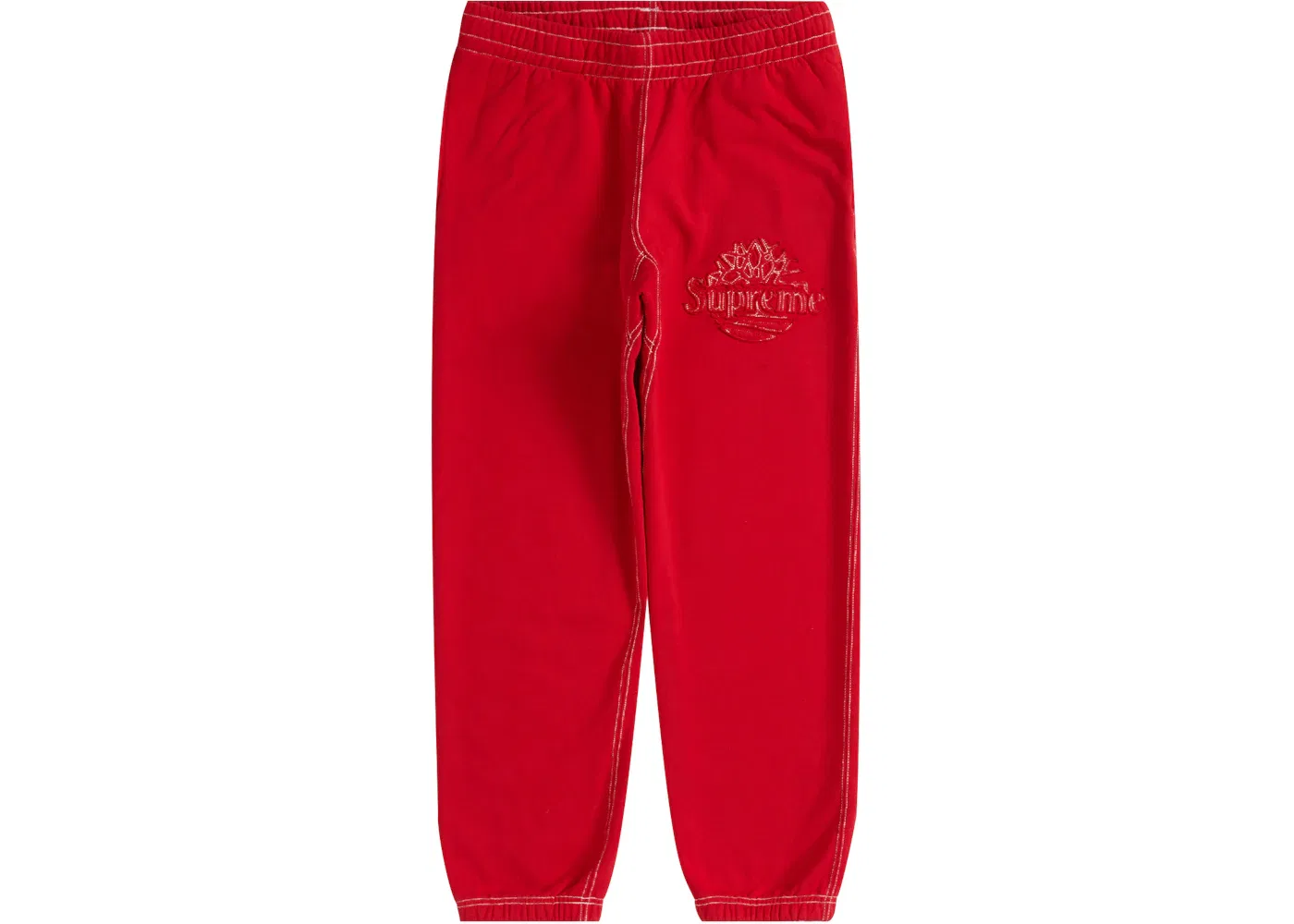 Мужские спортивные штаны с логотипом Supreme Sweatpant, Red