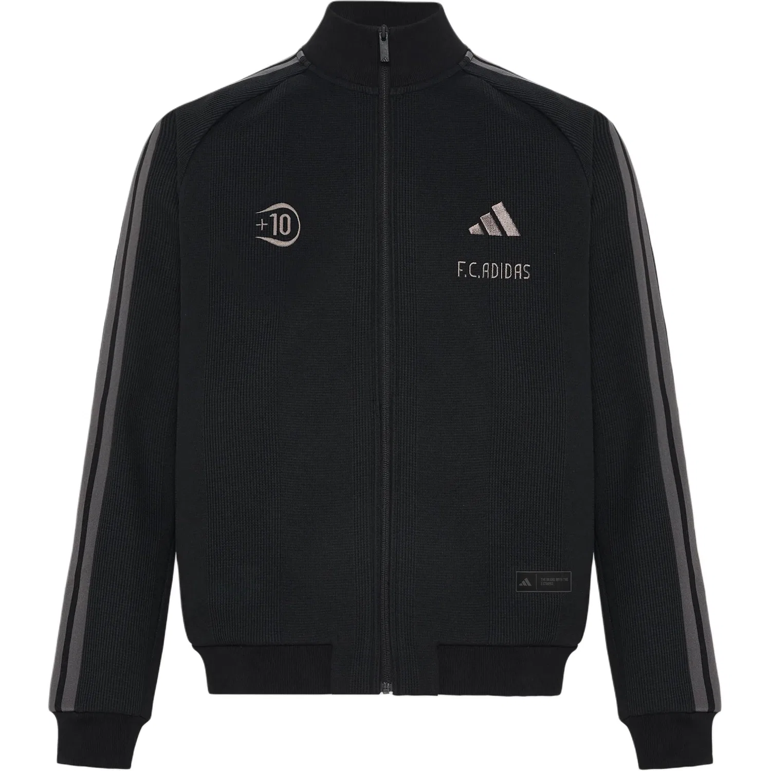 Мужская куртка с водолазкой Black Adidas, черный