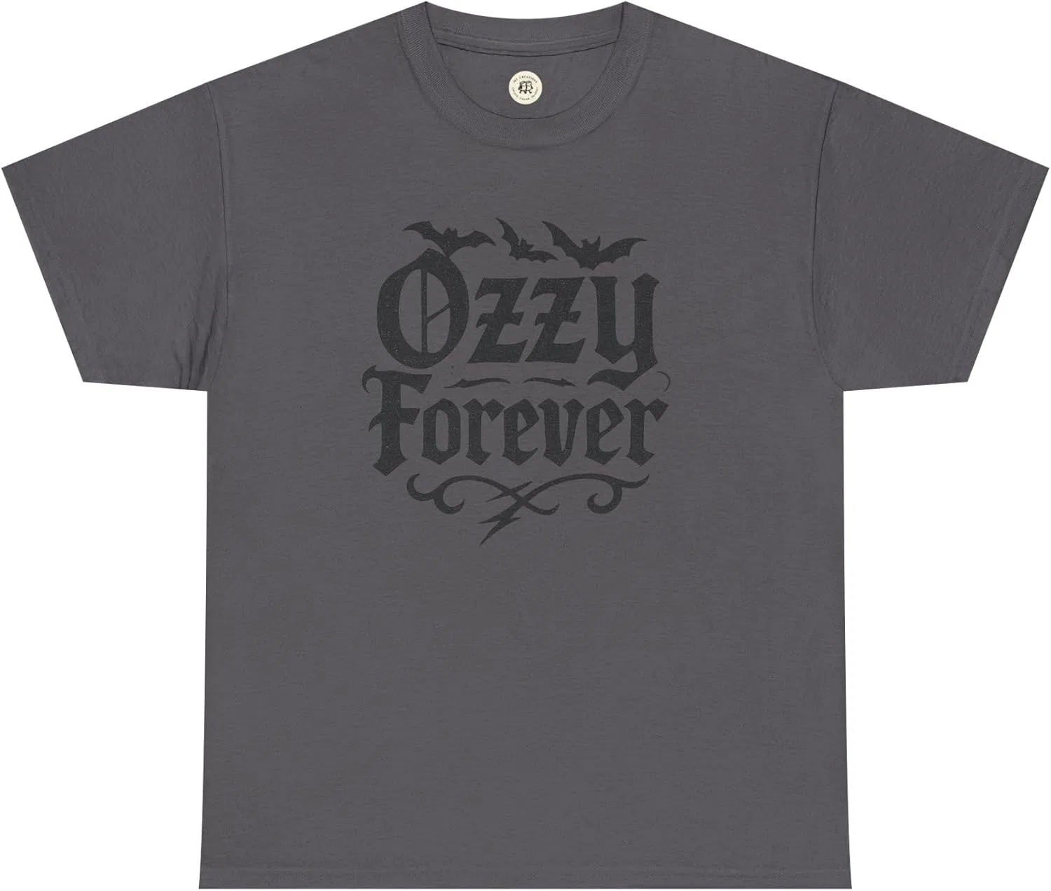 Футболка с принтом Ozzy Forever Sabbath GENERIC, Charcoal