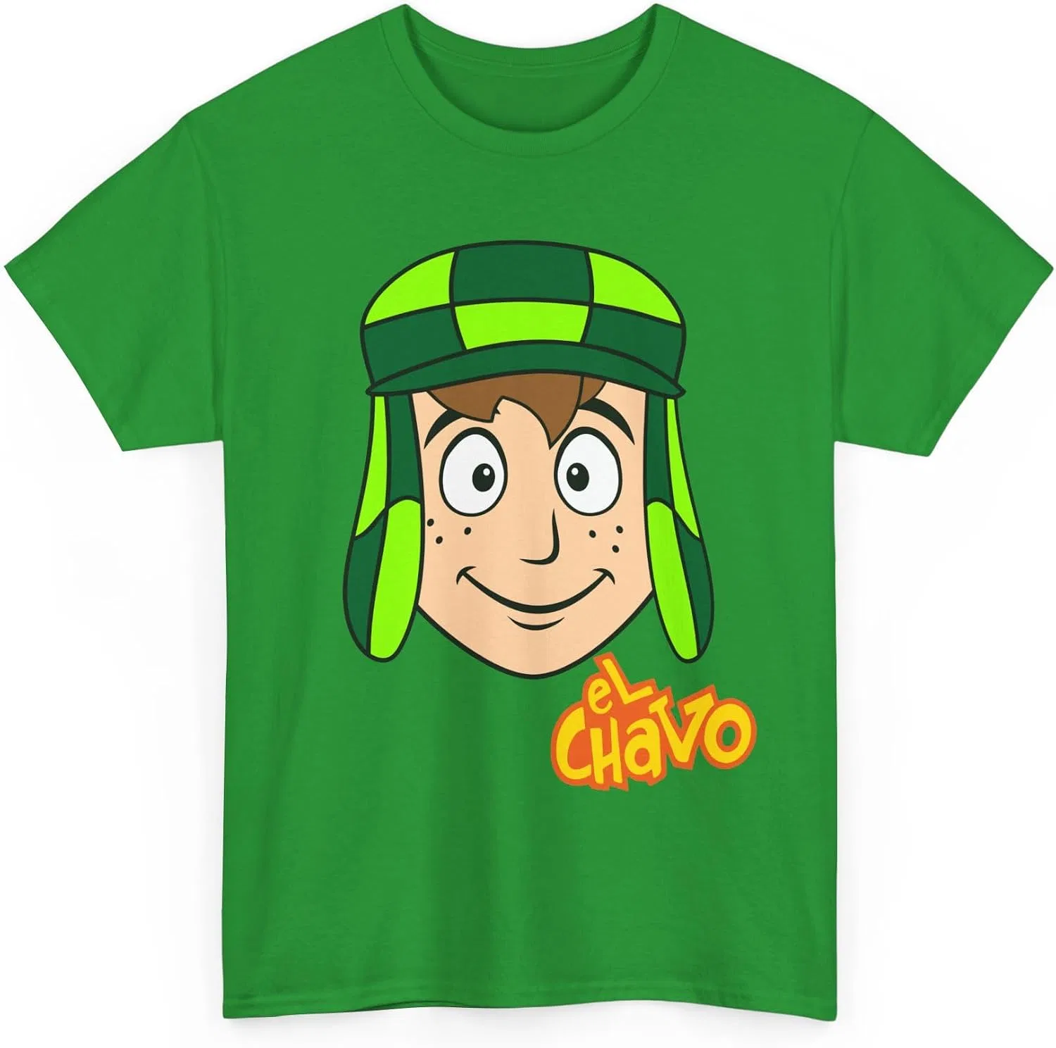 Футболка с принтом El Chavo del 8, Irish Green