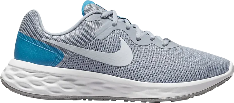 

Кроссовки Nike Revolution 6 'Wolf Grey Imperial Blue', серый