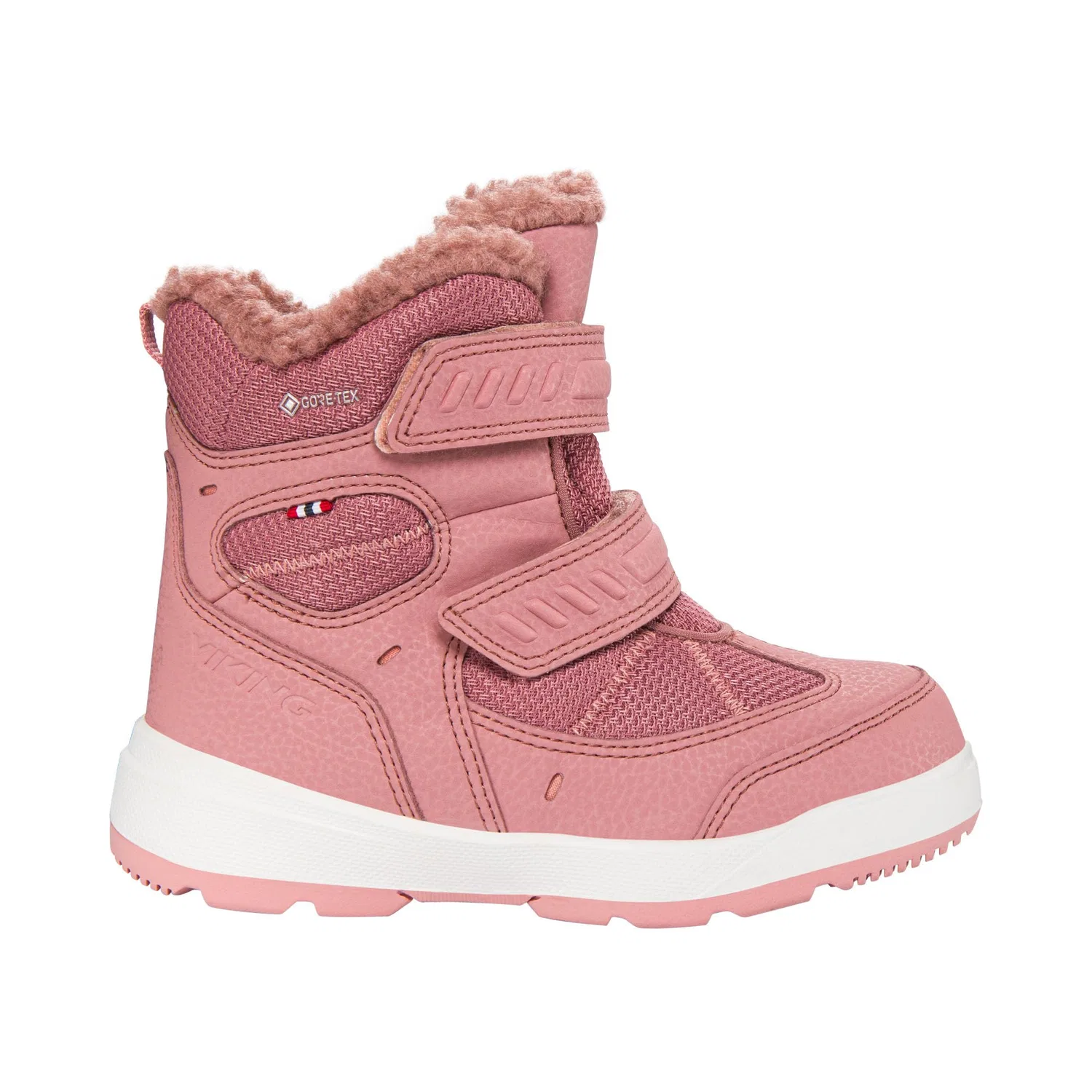 Детские снежные ботинки для мальчиков Toasty Warm Gtx 2v Viking, Pink Light Pink