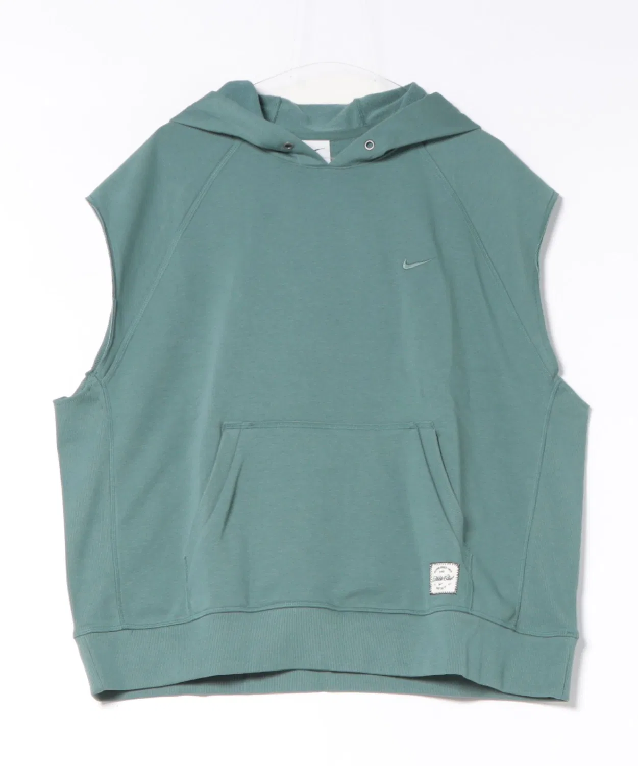 Мужской пуловер без рукавов с принтом Nike Dri-FIT, модель ASMNKDFNACFLCSLVLSHO NIKE, Green