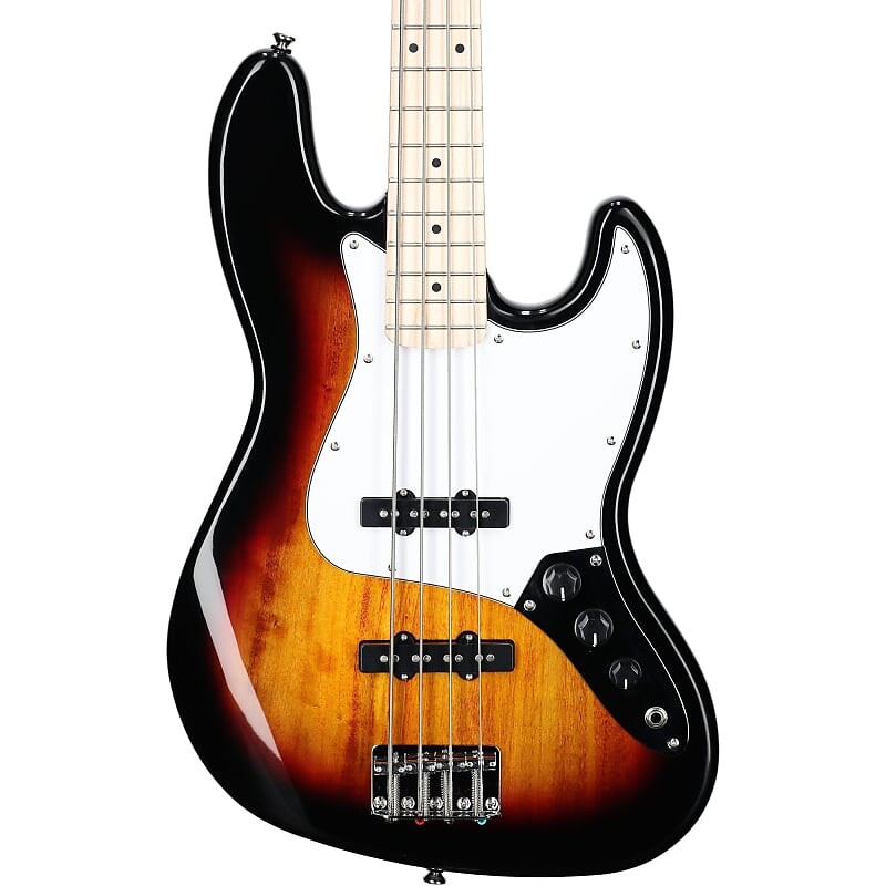 

Squier Affinity Jazz Electric Bass, кленовый гриф, 3 цвета Sunburst Squier Affinity Jazz Electric Bass, Maple Fingerboard, 3-Color Sunburst