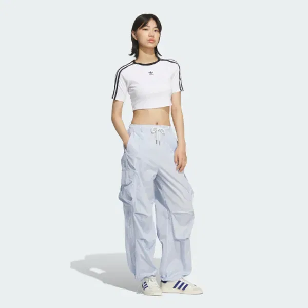 Карго штаны свободного кроя OG, Adidas, кристально-синий — фото 4