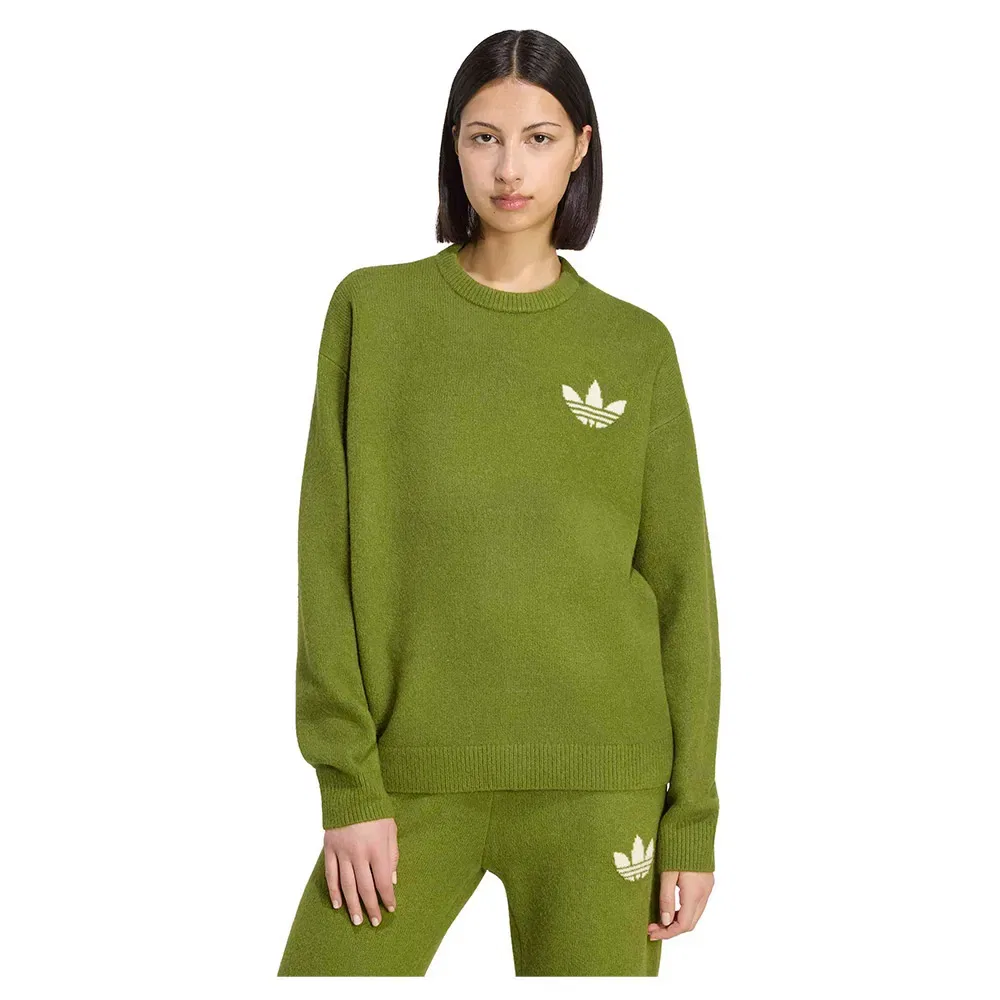 Толстовка трикотажная Athletic Dept Adidas Originals, зеленый