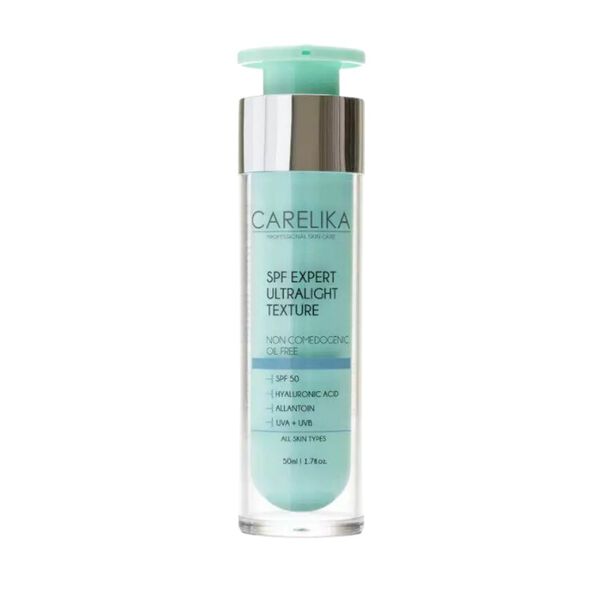 

Ультралегкий защитный крем spf50, 50 мл Carelika Spf expert