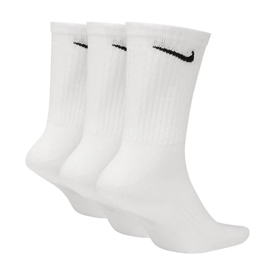 Комплект из 3 пар носков Everyday с технологией Dri-FIT, Nike, Белый — фото 3