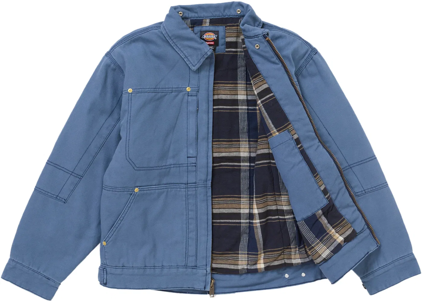 Мужская куртка с капюшоном Dickies Supreme Blue — фото 3