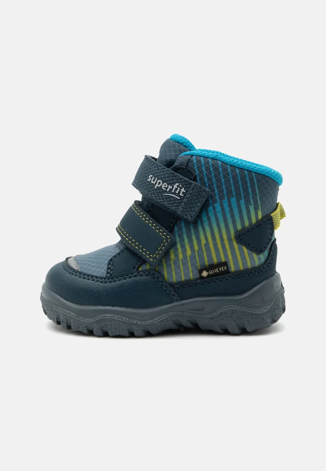 Зимние ботинки Gore-Tex Husky с широкой посадкой Superfit, Blau/Gelb