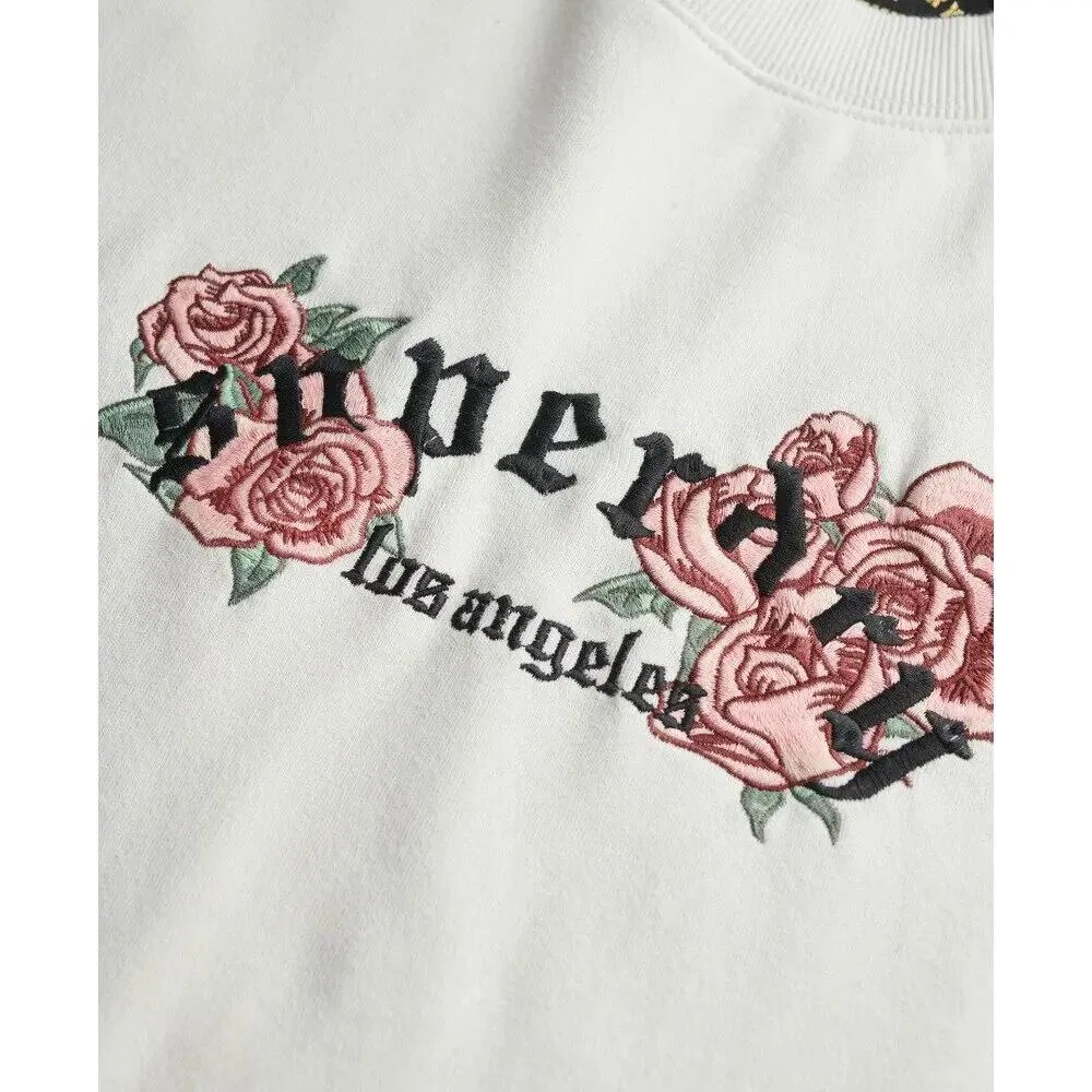 Женский свитшот oversize Night Garden Superdry, Weiß — фото 2