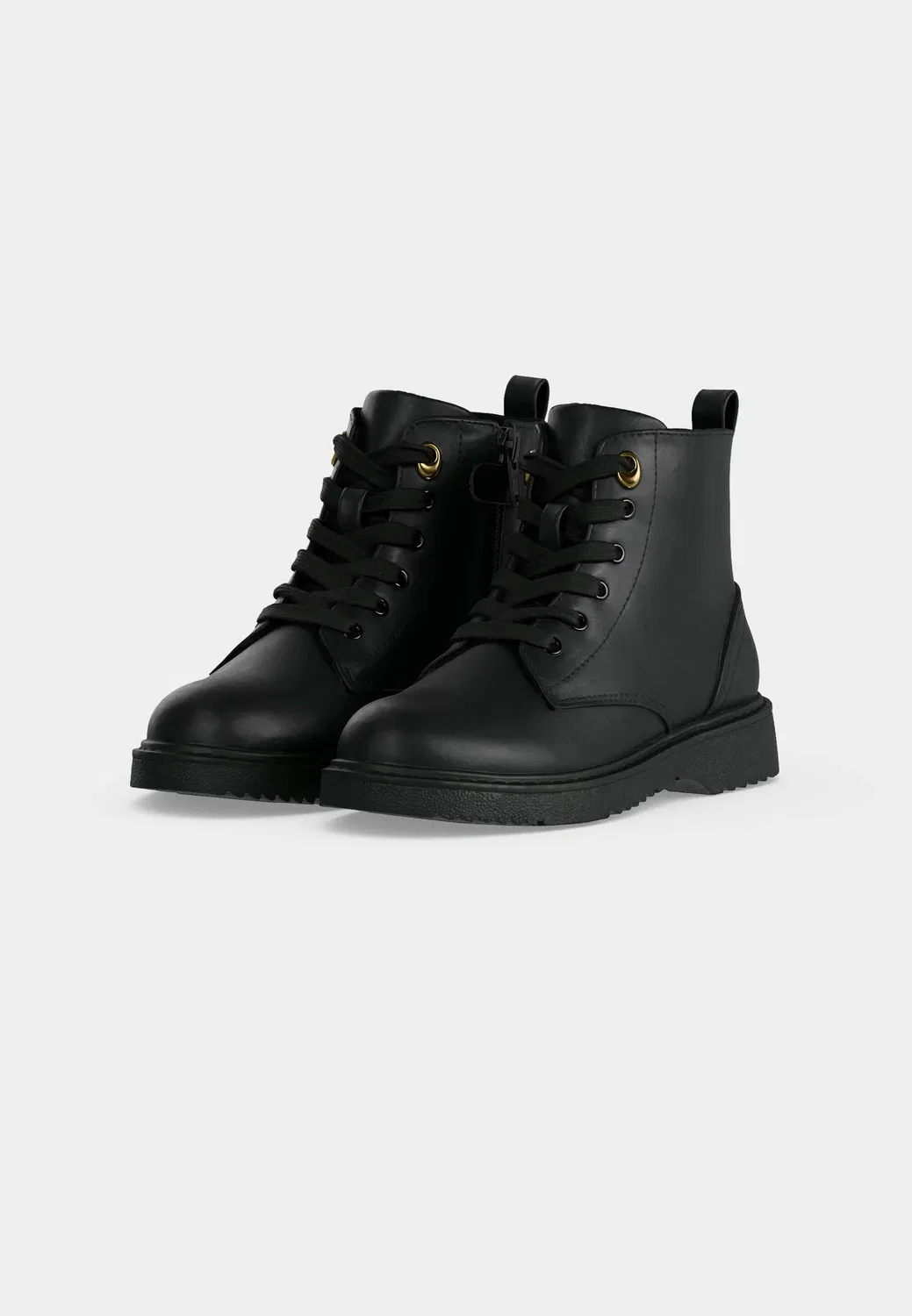 Ботильоны на шнуровке Friboo By Zalando, Black/Grey — фото 3