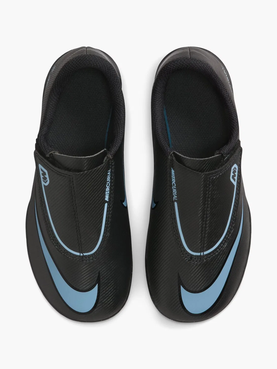 Детские футбольные бутсы с липучкой Nike JR VAPOR 16 CLUB TF PS V, черный — фото 2