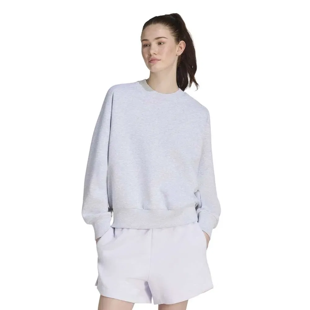 Свитшот свободный Soft Lux Loose Adidas, серый