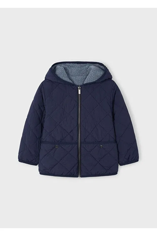 Детская куртка для мальчиков стеганая Mayoral, Navy Blue — фото 3