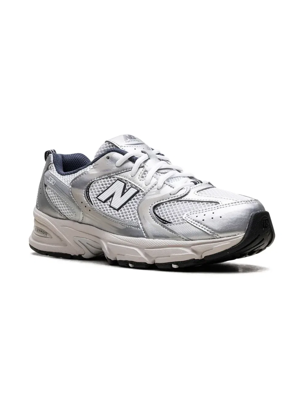 Кроссовки 530 Summer Fog/Nimbus Cloud/Navy New Balance, серебряный
