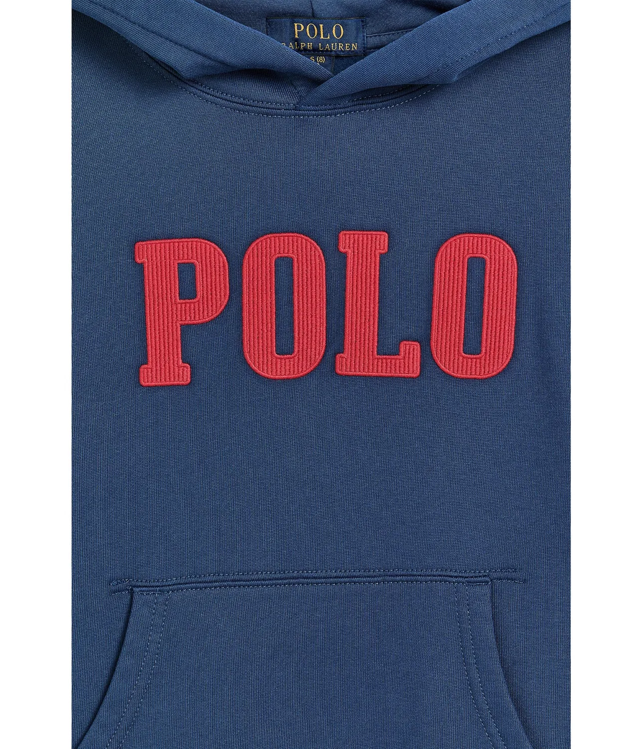 Толстовка с логотипом из флиса (для детей постарше) Polo Ralph Lauren Kids, Rustic Navy — фото 3