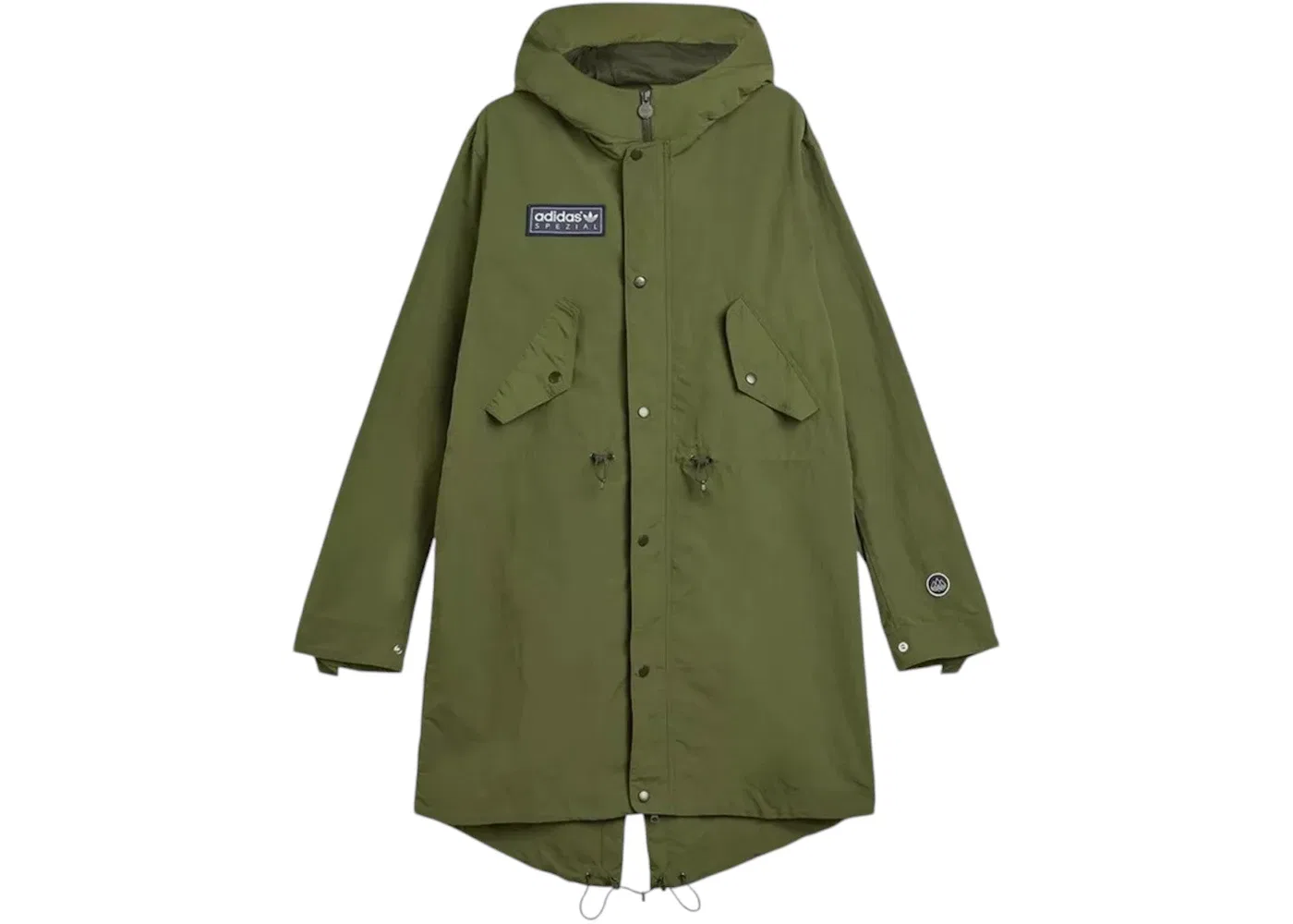Мужская куртка-парка с принтом Parka Adidas, Pine