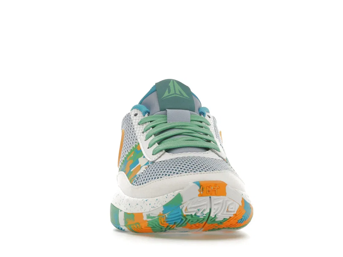 Детские кроссовки для баскетбола Nike Ja 1 Water Battle (GS), White/Sundial/Cobalt Bliss — фото 2