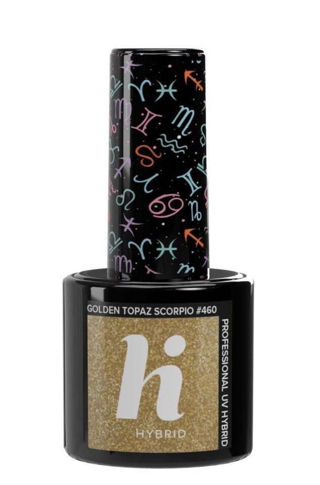 

Hi Hybrid Hi Zodiac гибридный лак для ногтей, 460 Golden Topaz Scorpio