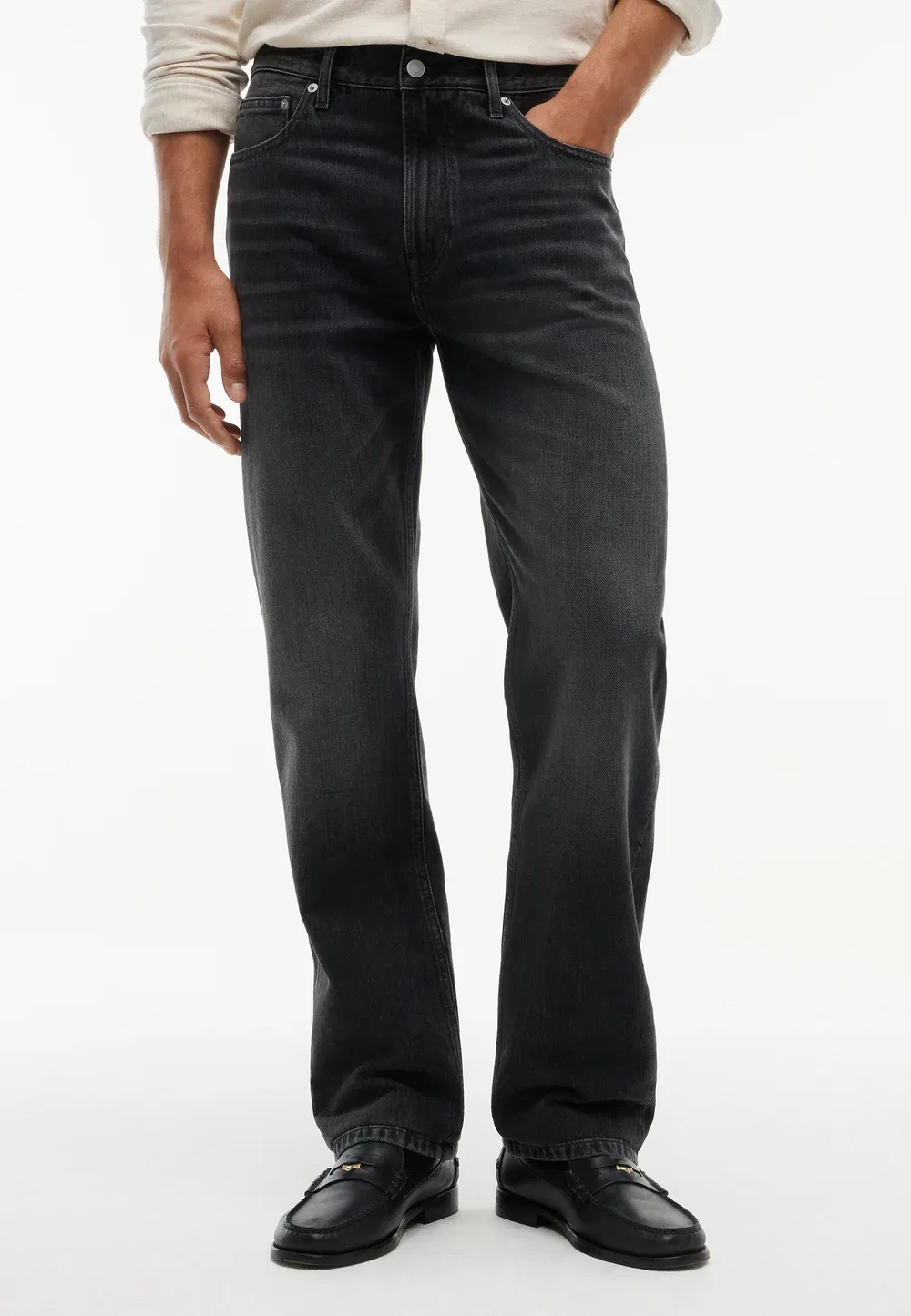Джинсы прямого кроя Dover свободного кроя Tommy Hilfiger, Mick Dark Grey