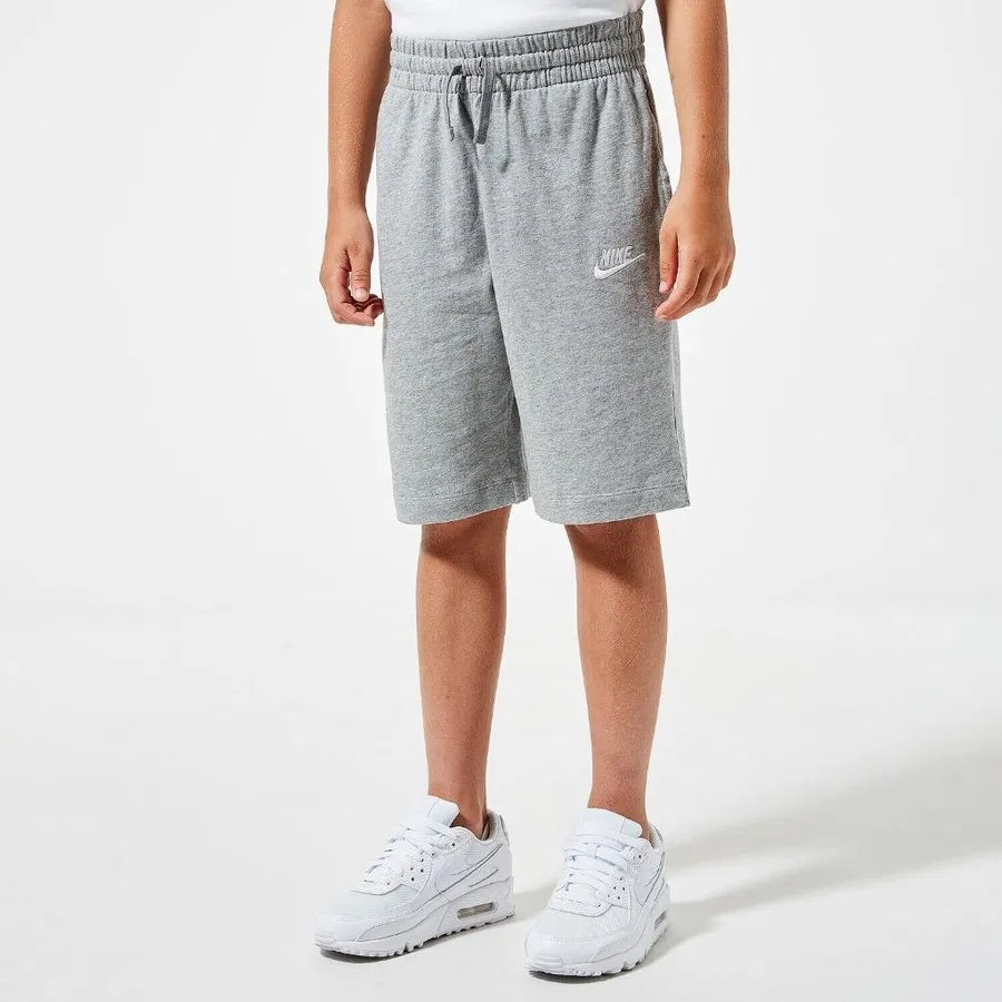 Детские спортивные шорты с принтом Sportswear Swoosh Nike, Серый