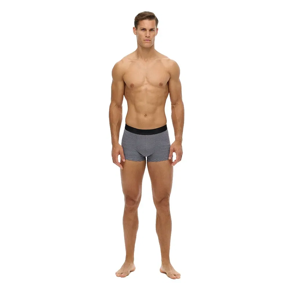 Трусы Superdry Slips 3 штуки, серый — фото 3
