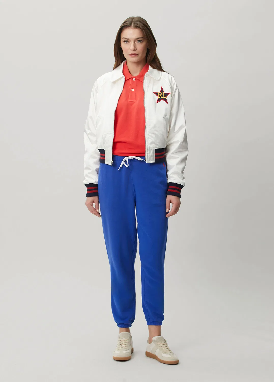 Бомбер Polo Ralph Lauren, белый — фото 2