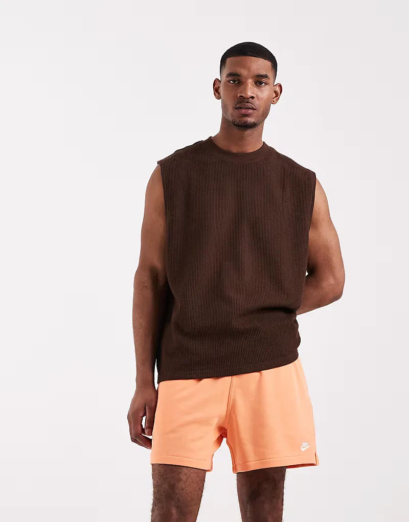 Шорты Nike Club French Terry оранжевого