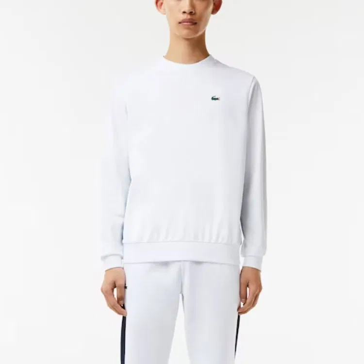 Мужская футболка с круглым вырезом LACOSTE, White — фото 4