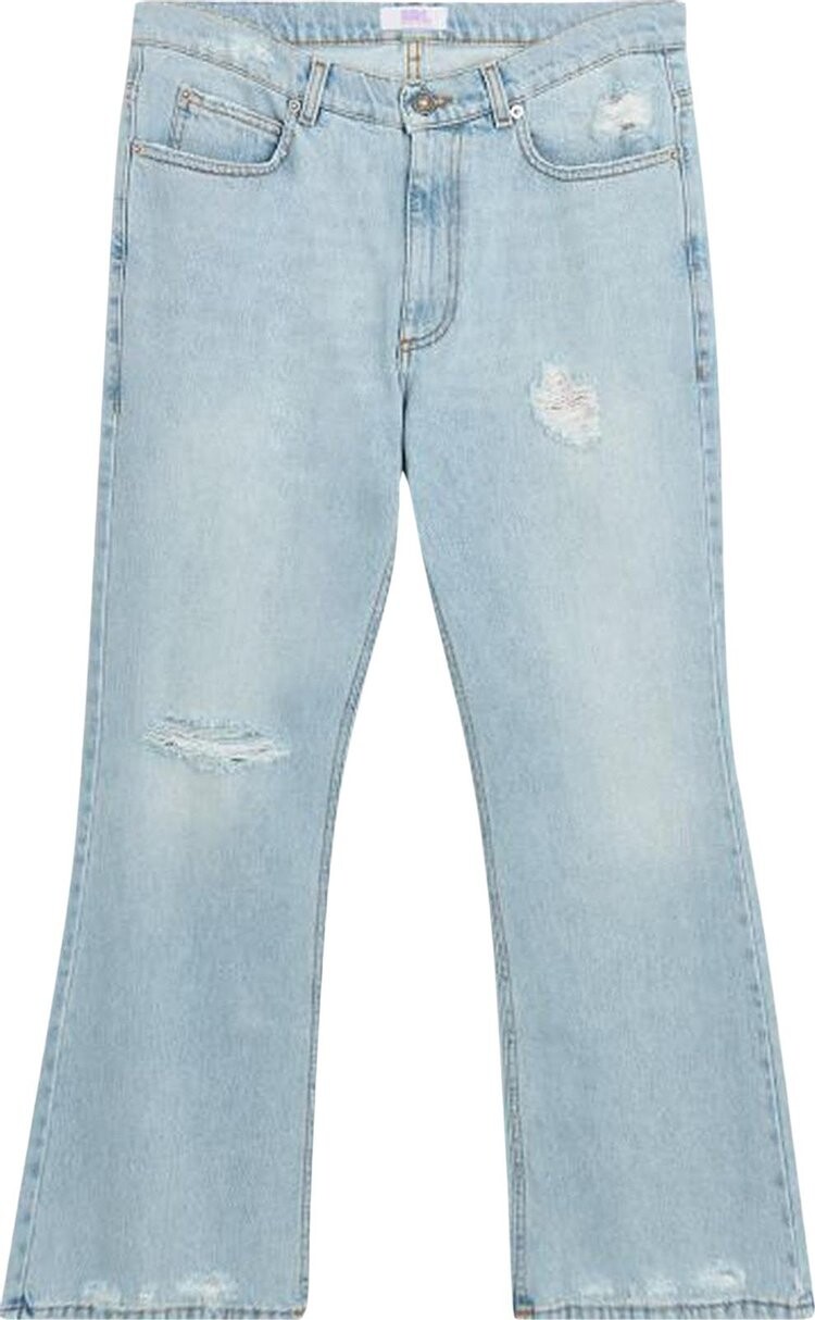 

Брюки ERL Distressed Denim Pants 'Blue', синий