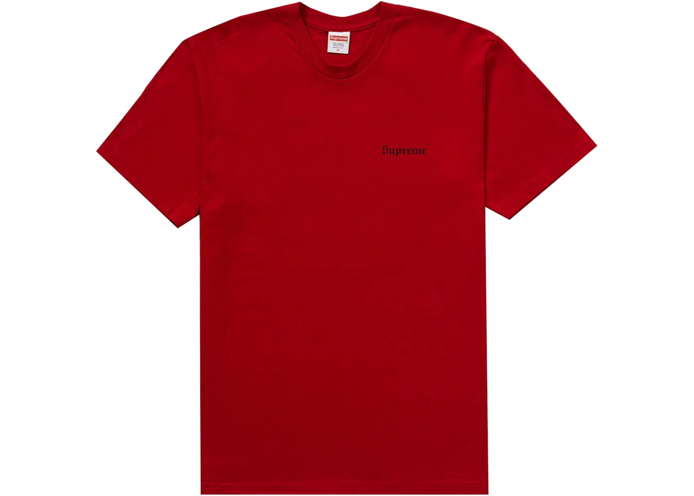 Мужская футболка с принтом Big Heat Supreme, Red