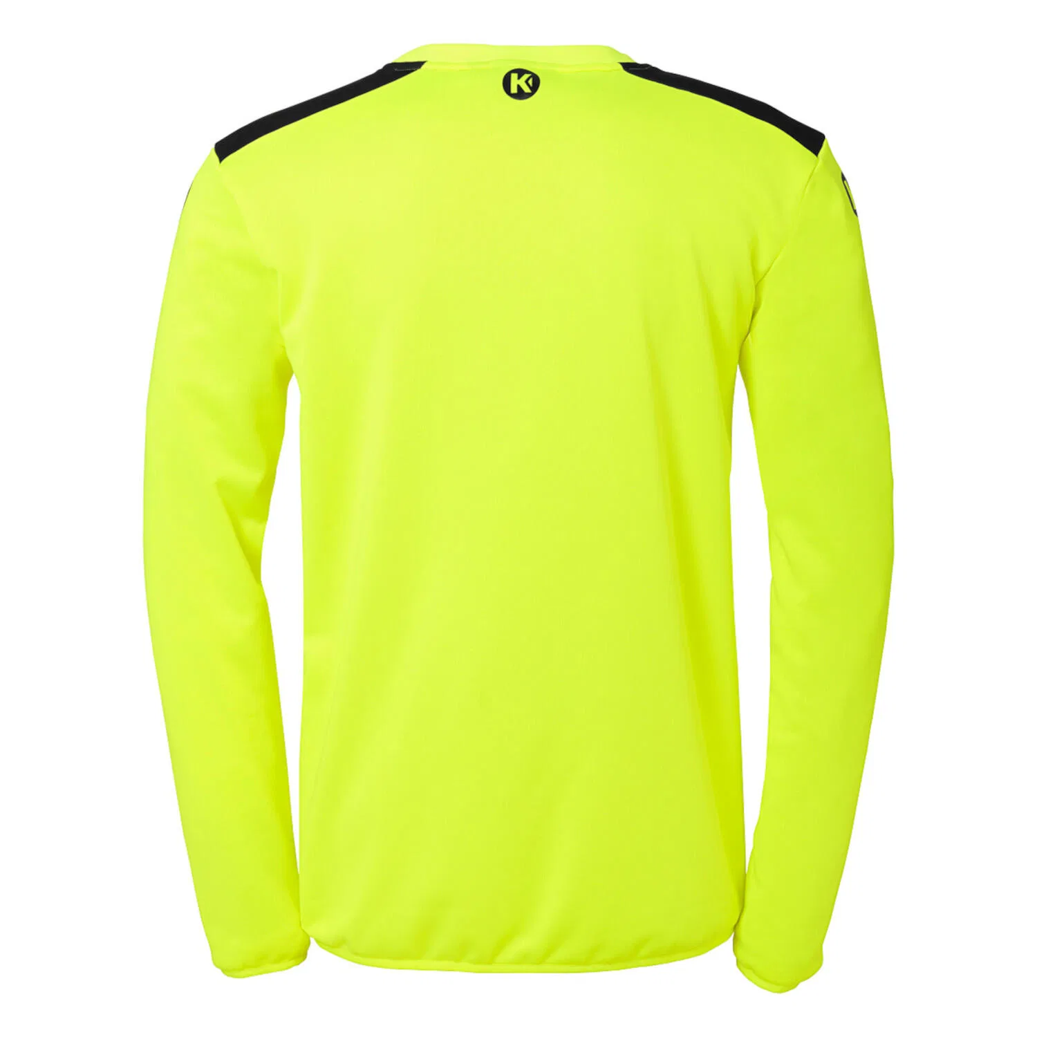 Детский тренировочный топ с принтом Emotion 27 Kempa, Yellow Fluorescent Neon Yellow Navy Blue — фото 2