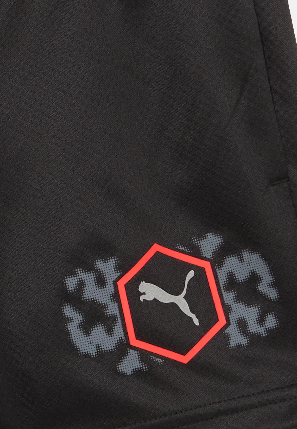 Спортивные шорты унисекс для активного отдыха Puma, Black — фото 3