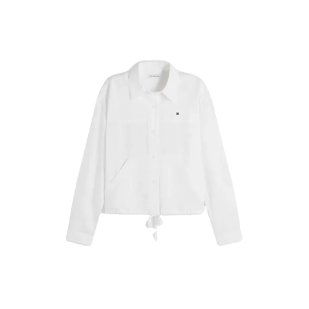 Женская рубашка с длинным рукавом Tommy hilfiger, White — фото 3