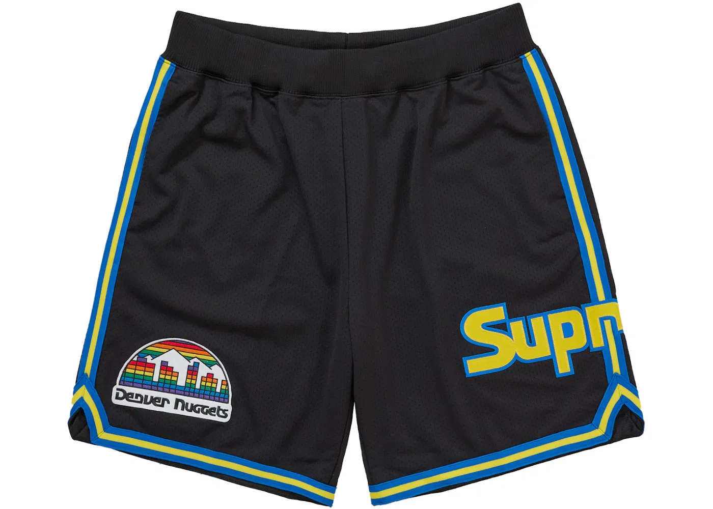 Мужские шорты с логотипом Supreme Mitchell & Ness Teams Basketball Short, Black