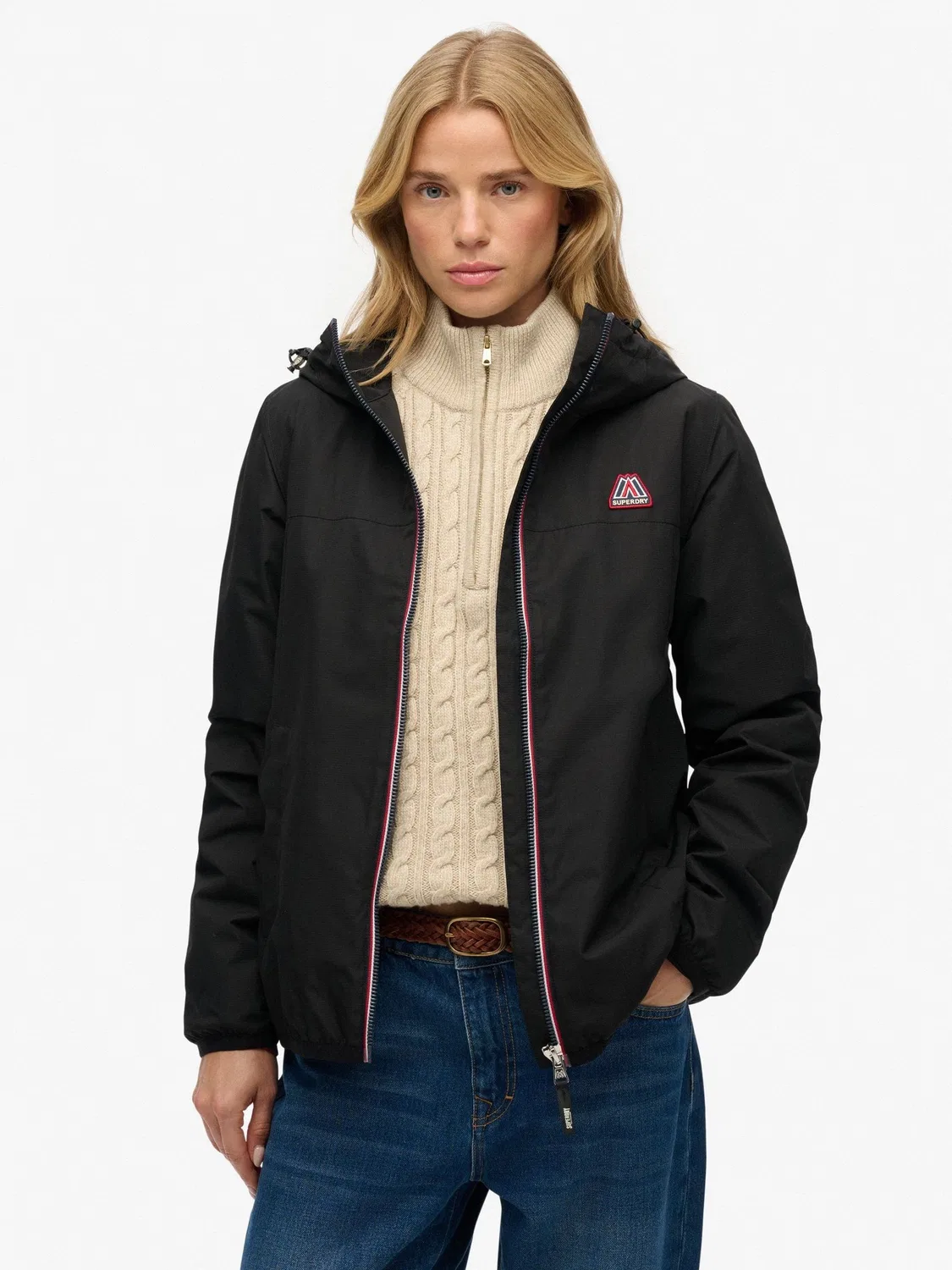Ветровка Superdry Essential Tri Windbreaker, черная