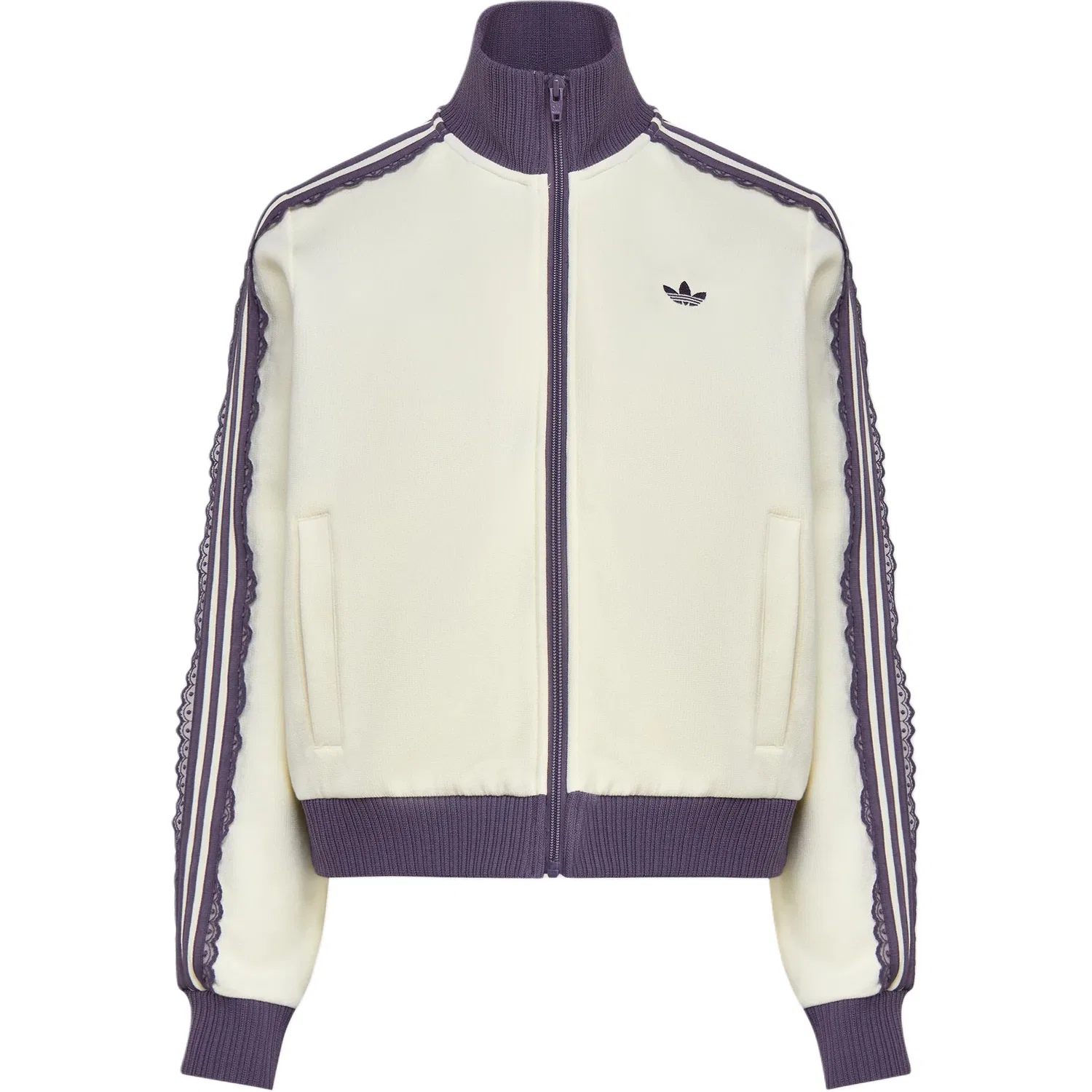 Женская куртка с воротником-стойкой Jade White Adidas Originals, Jade White
