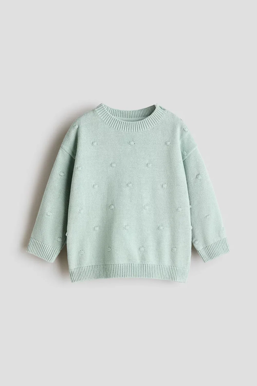 Свитер из жаккардовой вязки H&M, Türkis
