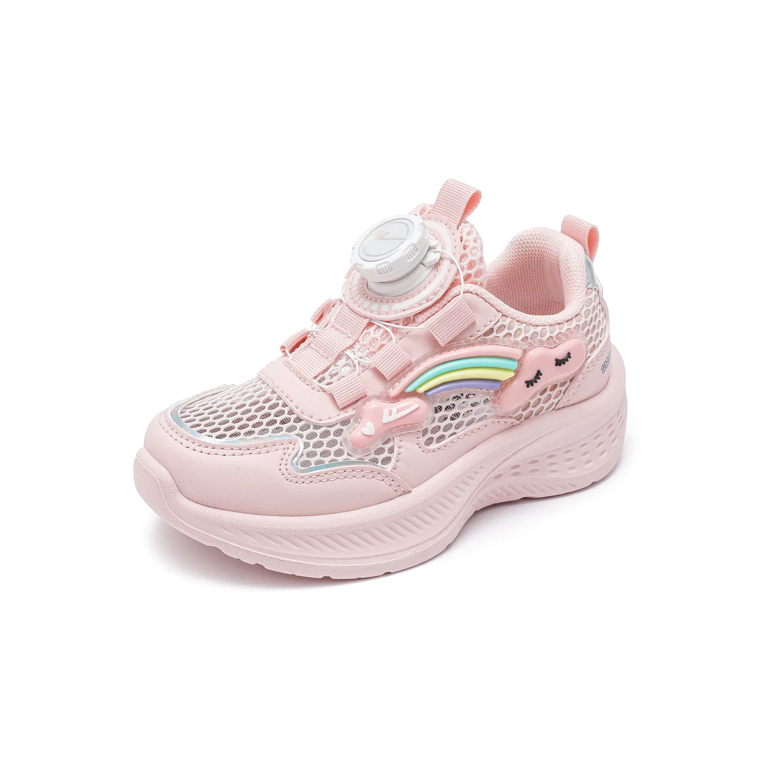 Детские кроссовки для девочек с защитой от скольжения Pink WARRIOR